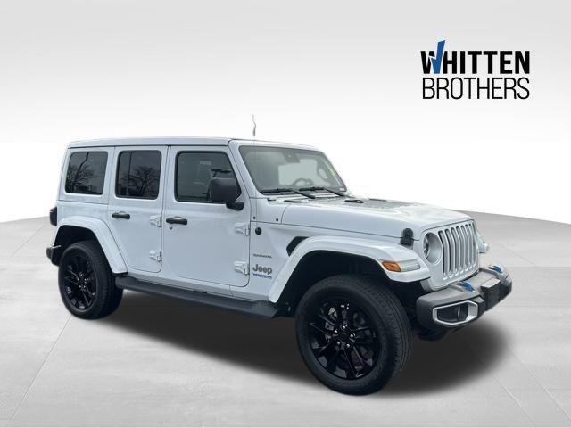 used 2022 Jeep Wrangler Unlimited 4xe car, priced at $35,490