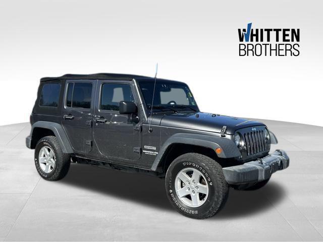 used 2017 Jeep Wrangler Unlimited car, priced at $18,690