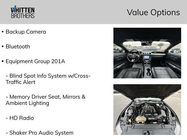 used 2017 Ford Mustang car, priced at $21,000