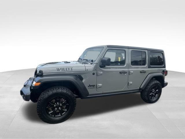 used 2021 Jeep Wrangler Unlimited car, priced at $33,290