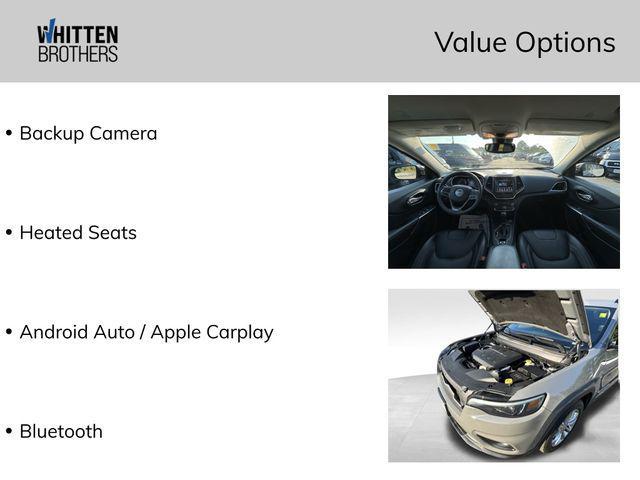 used 2022 Jeep Cherokee car, priced at $22,000