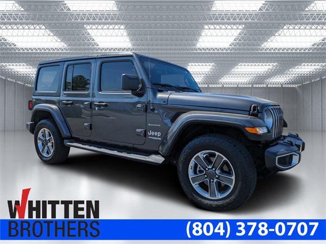 used 2021 Jeep Wrangler Unlimited car, priced at $40,590