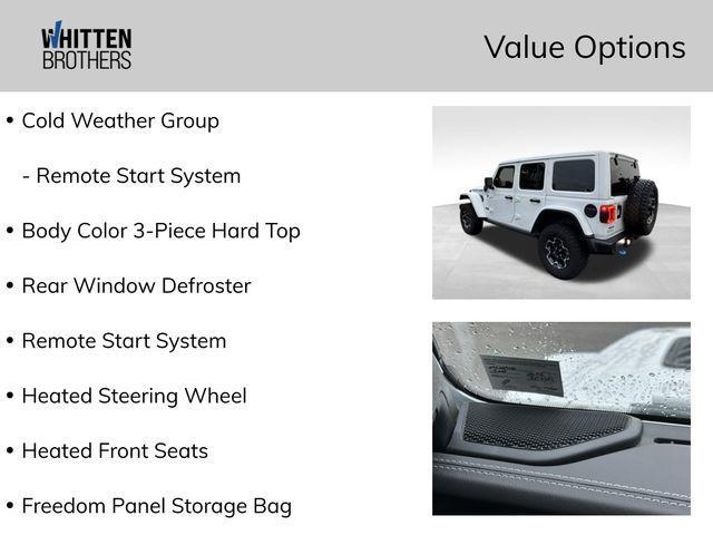 used 2022 Jeep Wrangler Unlimited 4xe car, priced at $37,490