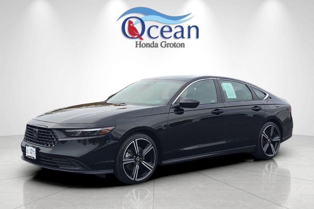 used 2023 Honda Accord Hybrid car, priced at $27,300