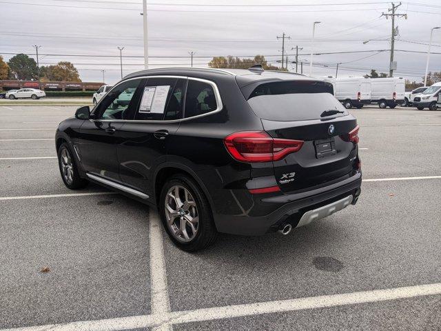 used 2021 BMW X3 car, priced at $27,900