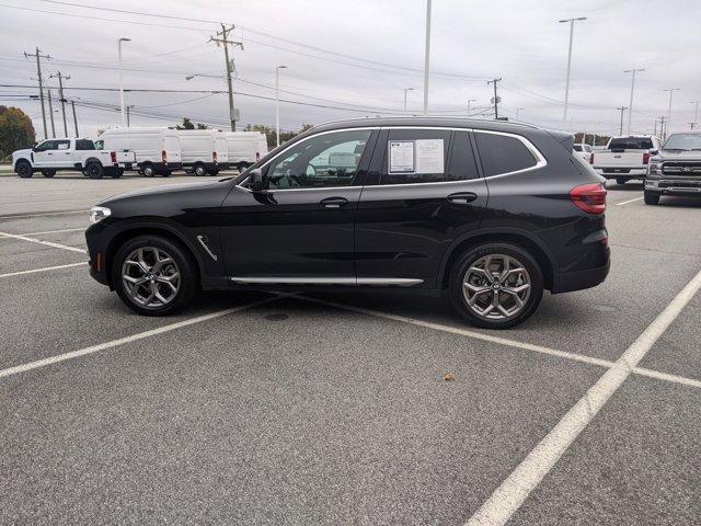 used 2021 BMW X3 car, priced at $27,900