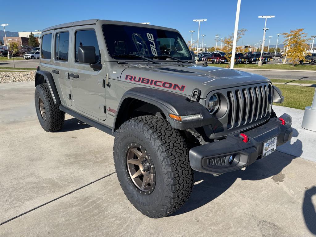 used 2020 Jeep Wrangler Unlimited car, priced at $37,500