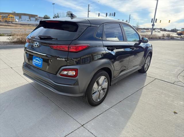 used 2021 Hyundai Kona EV car, priced at $22,450