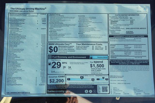 new 2025 BMW 330 car