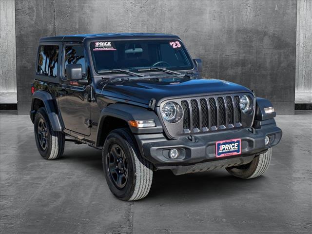 used 2023 Jeep Wrangler car, priced at $27,998