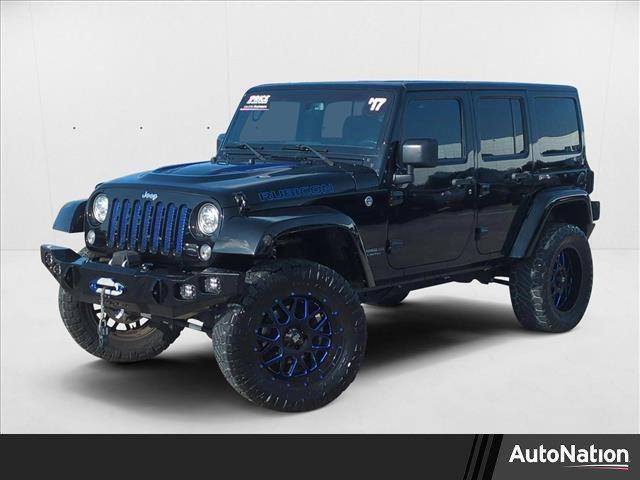 used 2017 Jeep Wrangler Unlimited car, priced at $25,023