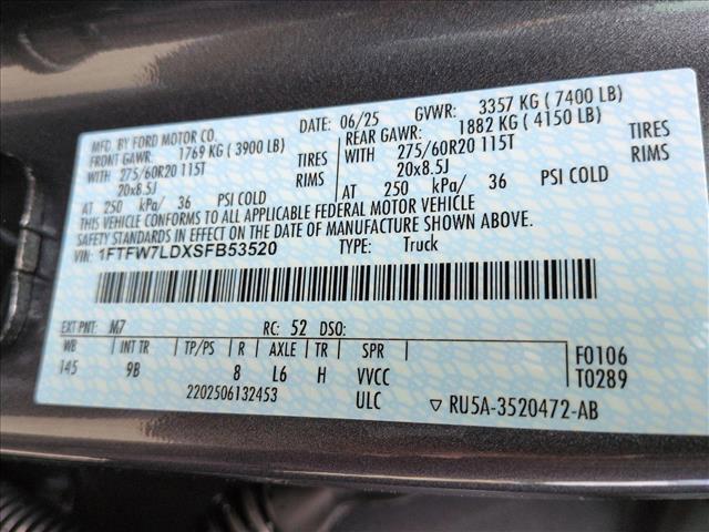 new 2025 Ford F-150 car, priced at $75,659