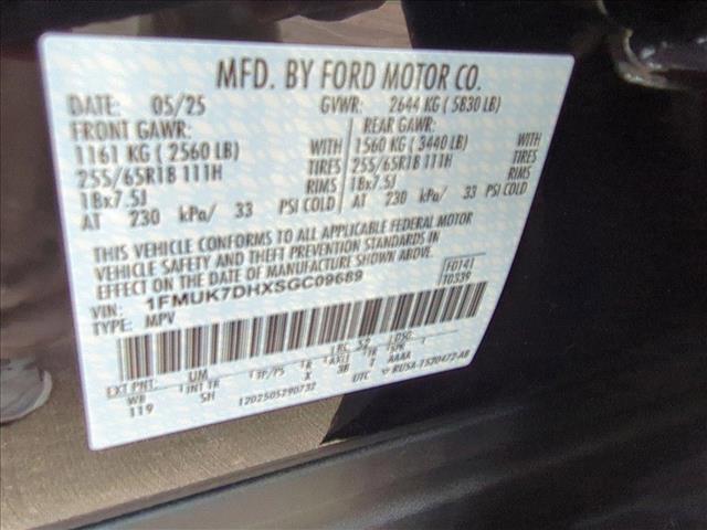 new 2025 Ford Explorer car, priced at $39,358