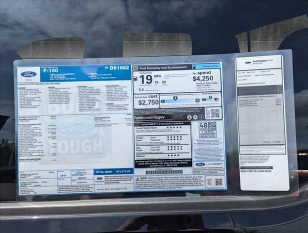 new 2025 Ford F-150 car, priced at $63,987