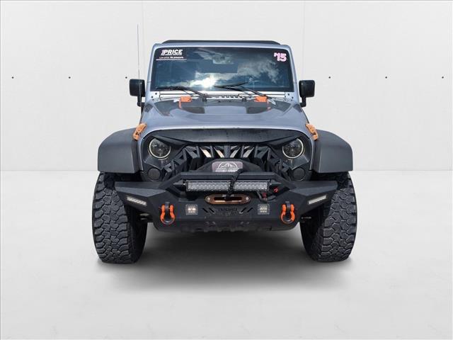 used 2015 Jeep Wrangler Unlimited car, priced at $12,999