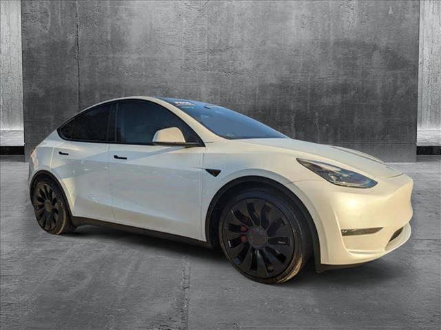 used 2022 Tesla Model Y car, priced at $28,999