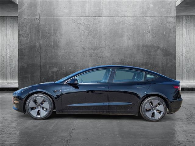 used 2022 Tesla Model 3 car, priced at $27,998