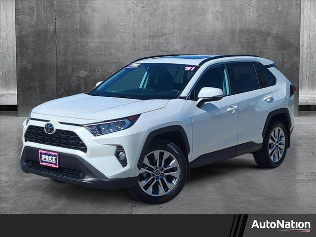 used 2021 Toyota RAV4 car, priced at $28,398