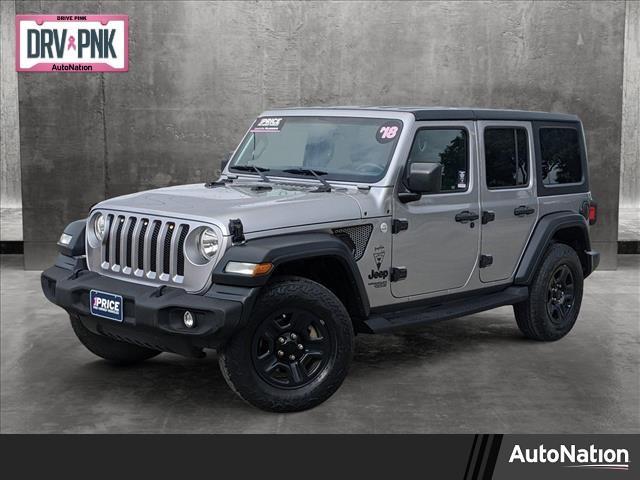 used 2018 Jeep Wrangler Unlimited car, priced at $27,991