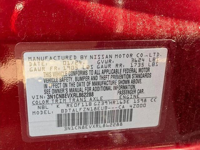 used 2024 Nissan Versa car, priced at $17,999