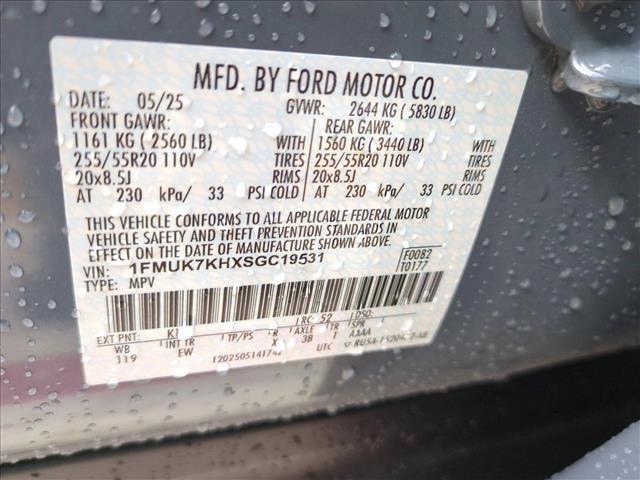 new 2025 Ford Explorer car, priced at $41,491
