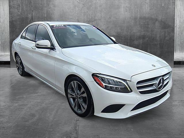used 2020 Mercedes-Benz C-Class car, priced at $17,898