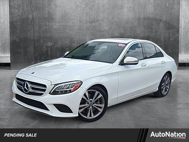 used 2020 Mercedes-Benz C-Class car, priced at $17,898