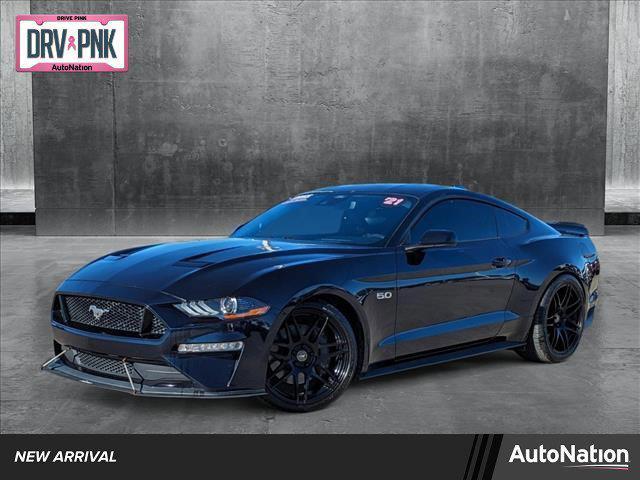 used 2021 Ford Mustang car, priced at $32,998