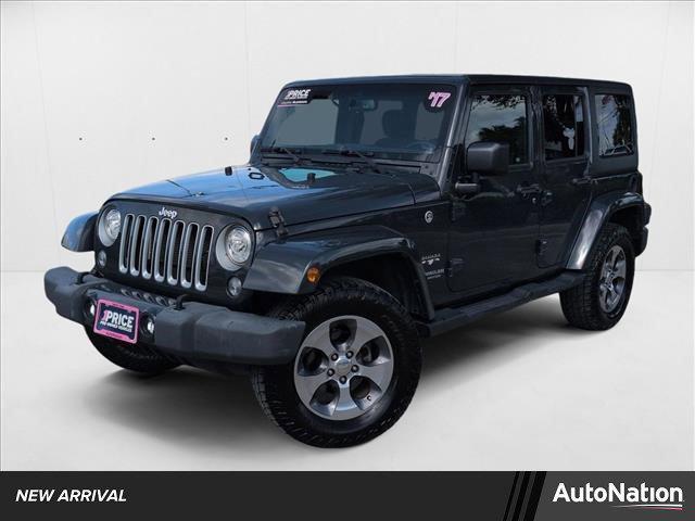 used 2017 Jeep Wrangler Unlimited car, priced at $21,991