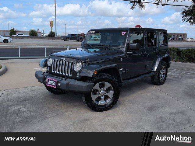 used 2017 Jeep Wrangler Unlimited car, priced at $21,991