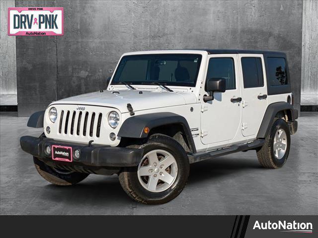 used 2018 Jeep Wrangler JK Unlimited car, priced at $21,698