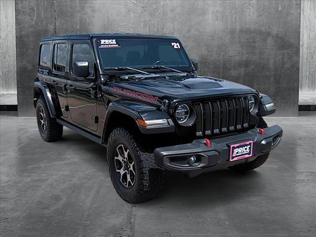 used 2021 Jeep Wrangler Unlimited car, priced at $35,999
