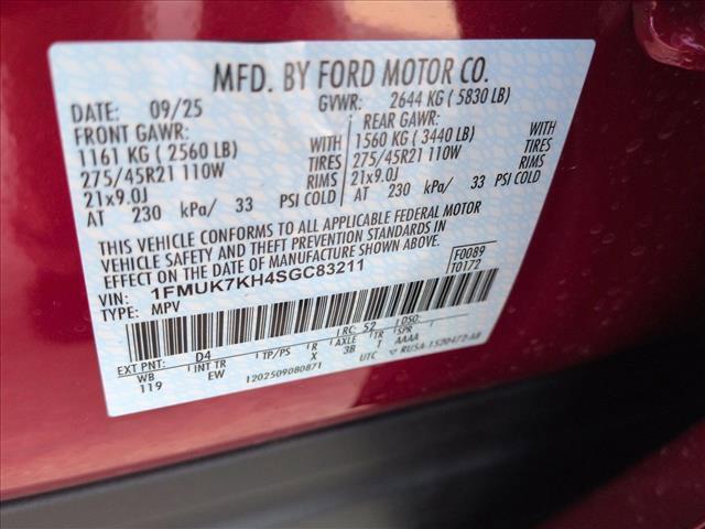 new 2025 Ford Explorer car, priced at $43,771