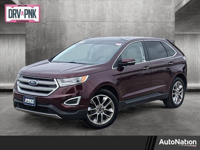 used 2018 Ford Edge car, priced at $19,498