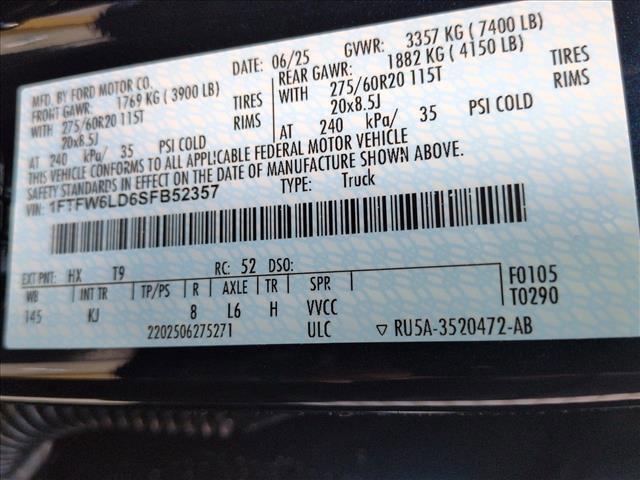 new 2025 Ford F-150 car, priced at $70,561