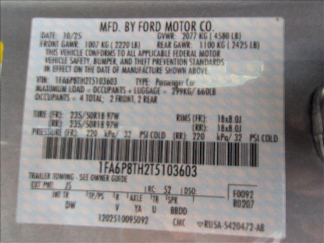 new 2026 Ford Mustang car, priced at $33,488