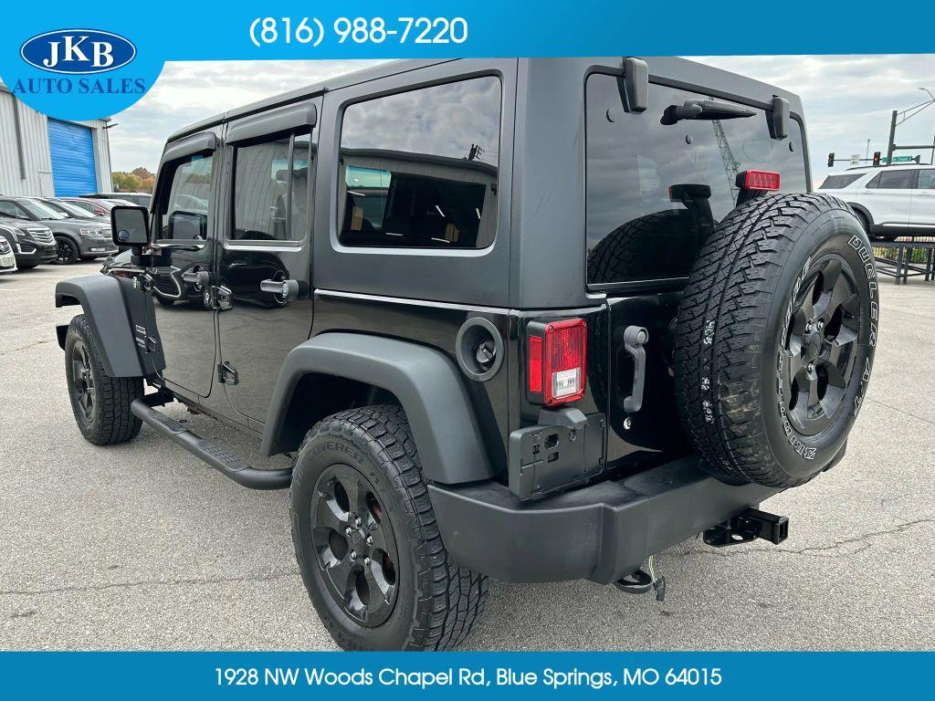 used 2016 Jeep Wrangler Unlimited car, priced at $18,692