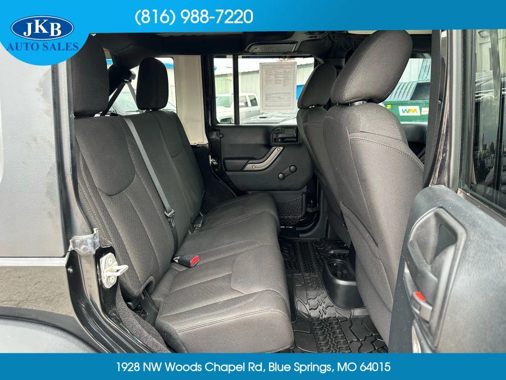 used 2016 Jeep Wrangler Unlimited car, priced at $18,692