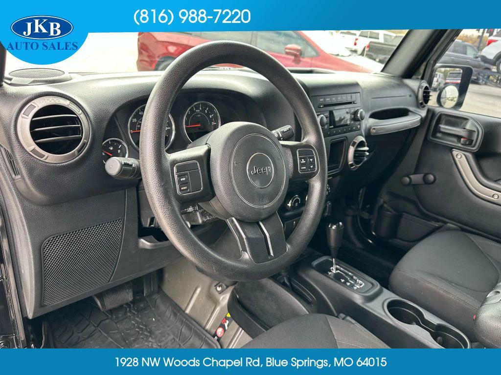 used 2016 Jeep Wrangler Unlimited car, priced at $18,692