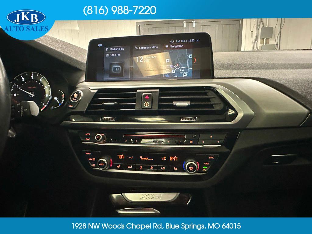 used 2018 BMW X3 car, priced at $16,344