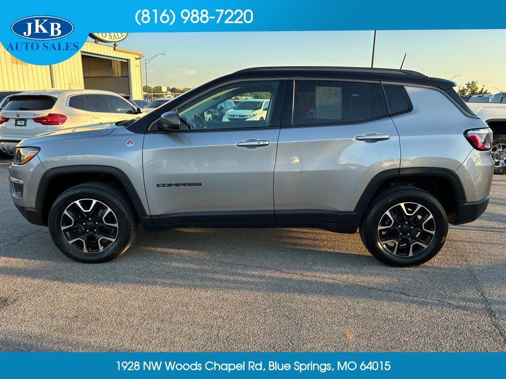 used 2021 Jeep Compass car, priced at $13,995