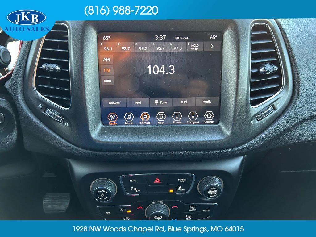 used 2021 Jeep Compass car, priced at $13,995