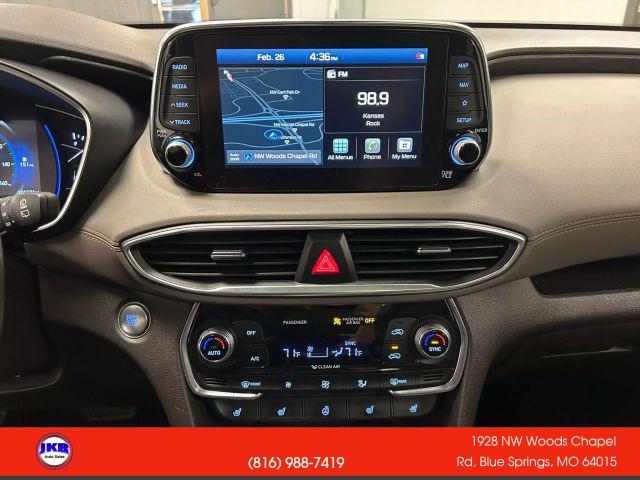 used 2020 Hyundai Santa Fe car, priced at $15,995