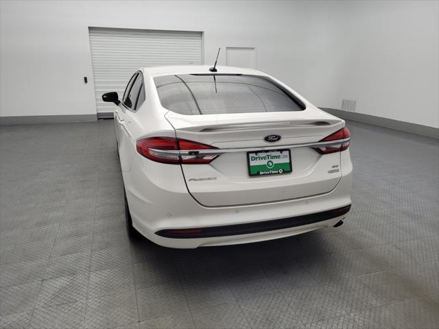 used 2018 Ford Fusion car, priced at $17,295