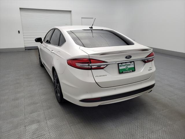 used 2018 Ford Fusion car, priced at $17,295