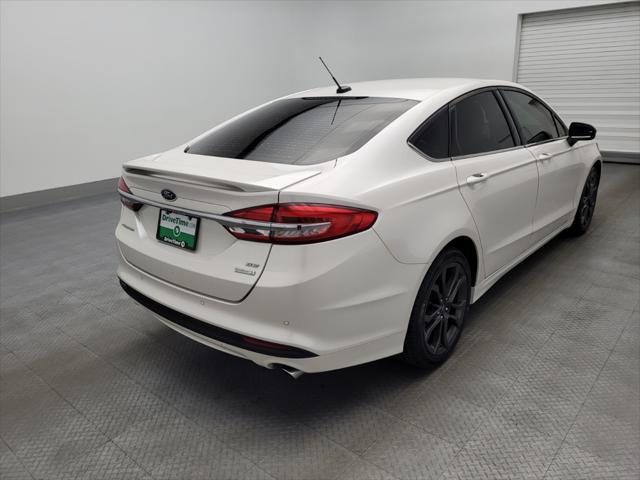 used 2018 Ford Fusion car, priced at $17,295