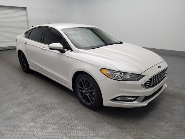 used 2018 Ford Fusion car, priced at $17,295