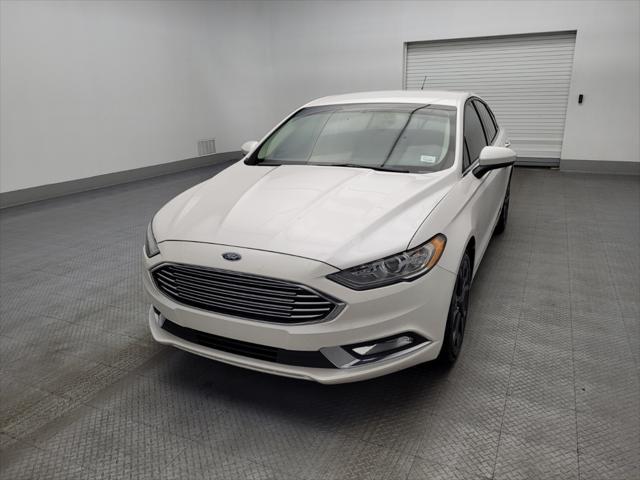 used 2018 Ford Fusion car, priced at $17,295