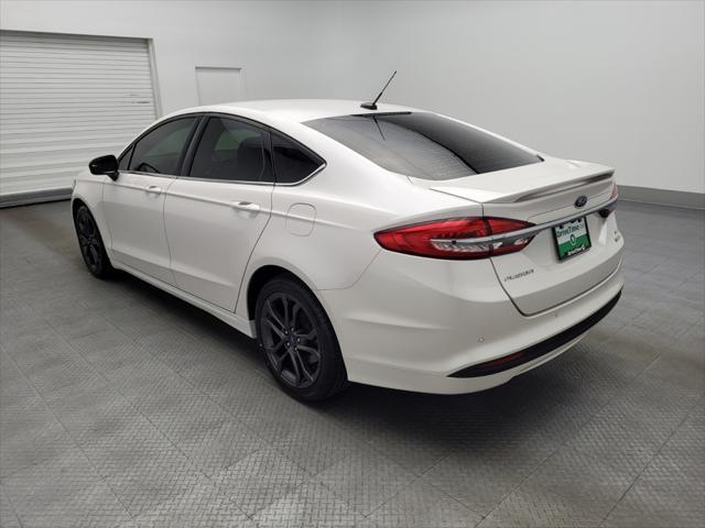 used 2018 Ford Fusion car, priced at $17,295