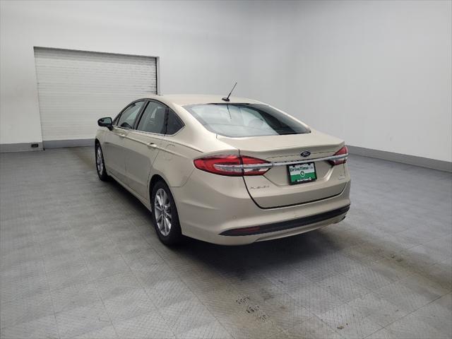 used 2017 Ford Fusion car, priced at $17,695